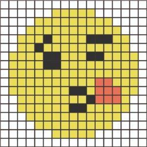Kit mosaico emoji para niños