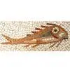 original mosaico pez naranja tarraco