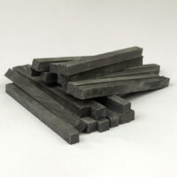 50 barras teselas negras para cortar 9x9x120 mm.