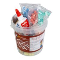 Kit cubo tres mosaicos, flor, faro y cubo 3D (300 teselas)