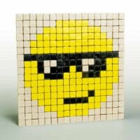 Kit mosaico emoji para niños