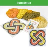 Maleta didáctica mosaico nudo Salomón grande – Pack Básico
