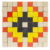Flor (Rojo, Amarillo, Gris y Ocre)