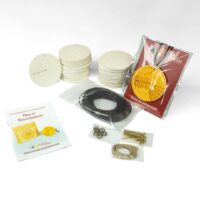 Maleta didáctica reloj de sol portátil romano