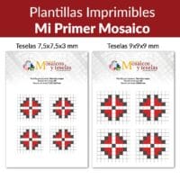 Plantillas de mosaico descargables para imprimir