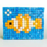 Kit mosaico pez para niños