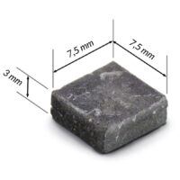 Cubo mezcla 1000 teselas planas tonalidades a elegir + cola de regalo