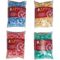 Bolsita 300 teselas planas colores de 7,5×7,5x3mm para mosaico