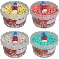 Cubo 1000 teselas planas color de 7,5×7,5x3mm para mosaico