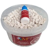 Cubo 2000 miniteselas blancas de 5x5x5mm